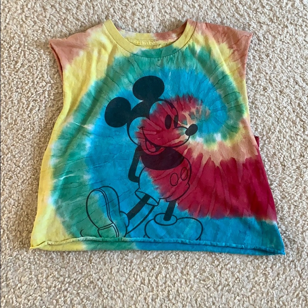 Tye dye muscle tee for kids.